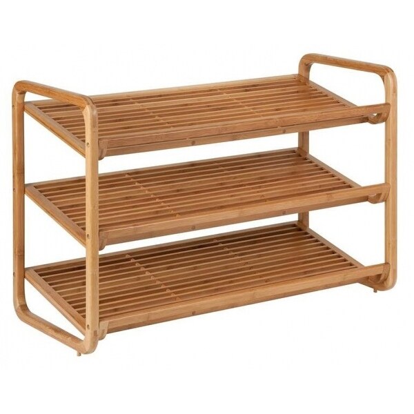 Shop Honey Can Do SHO01599 3Tier Deluxe Bamboo Shoe