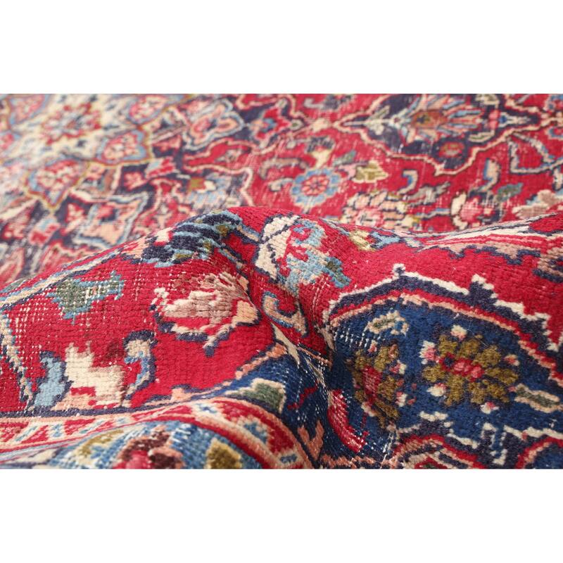 ECARPETGALLERY Hand-knotted Antalya Vintage Red Wool Rug - 5'11 x 8'9