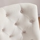preview thumbnail 13 of 13, Armless Home Office Chair, 360° Swivel Upholstered Desk Chair, Adjustable Height Computer Task Chair with Wheels - N/A