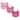 Luvable Friends Baby Girl Cotton Terry Drooler Bibs with PEVA Back 3pk, Pretty, One Size - Pretty - One Size