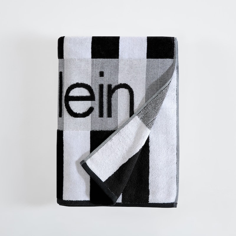 Calvin Klein 2 Piece Beach Towel Set - 2 Piece