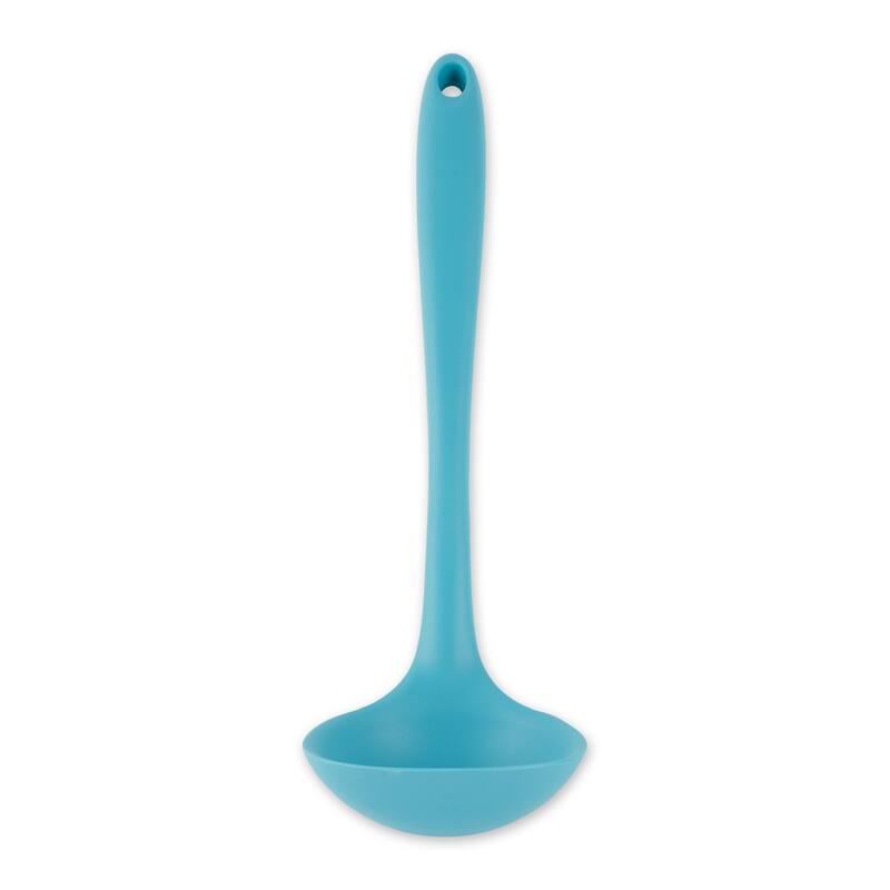 Ela's Silicone Ladle - Blue - 11 x 3.5 x .5 - Turquoise