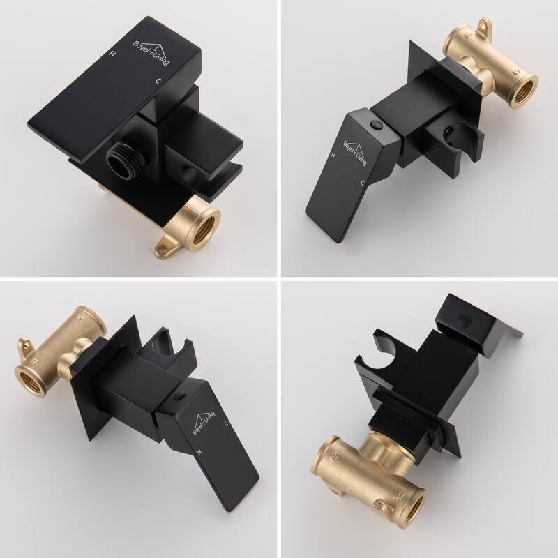 Wall Mount Single-Handle Bidet Faucet with Handle