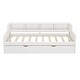 preview thumbnail 5 of 34, Twin Size Daybed Bed Frame with Drawers or Trundle