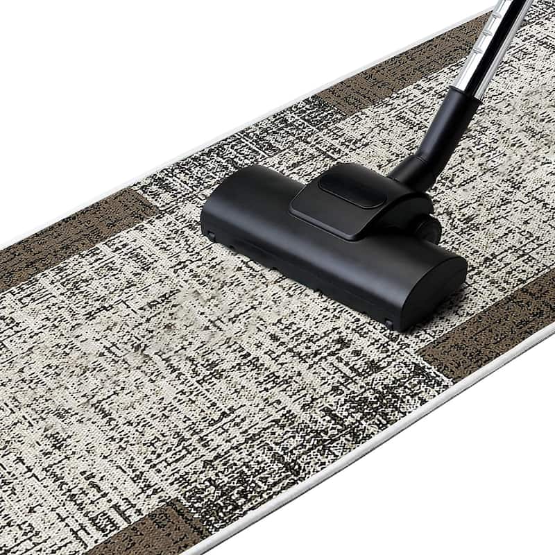 SussexHome Washable Ultra Thin Laundry Room Rug Runner - 20" x 59"