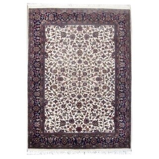 Wahi Rugs Hand Knotted Fine Traditional 5'0