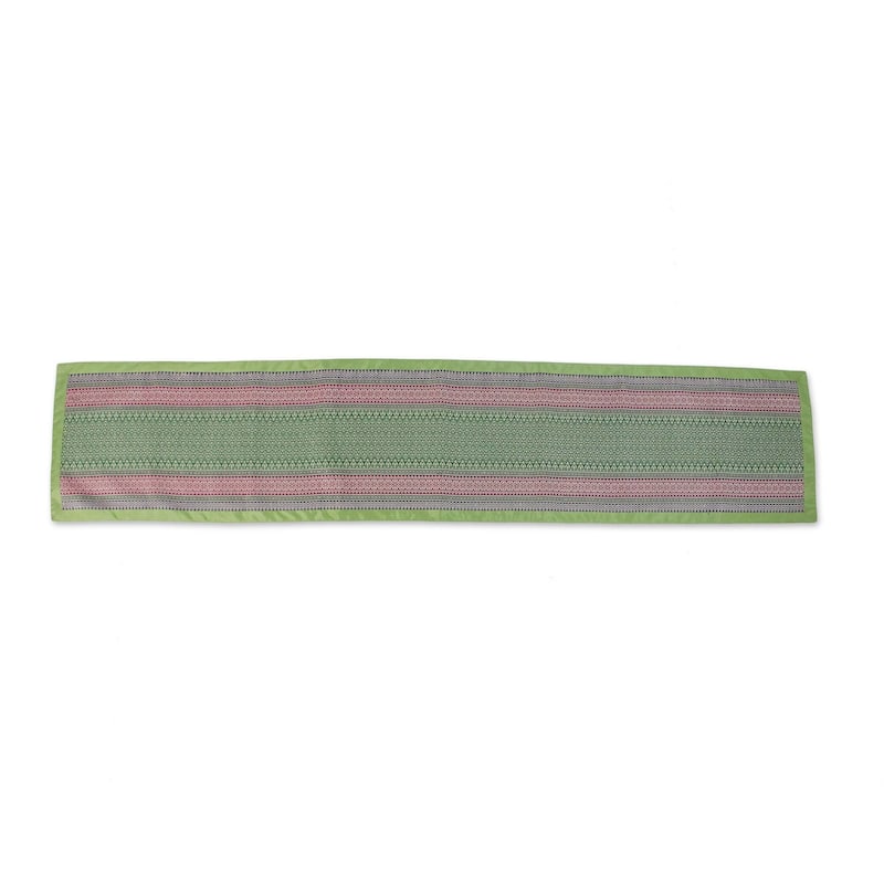 Handmade Cotton blend table runner (Thailand)