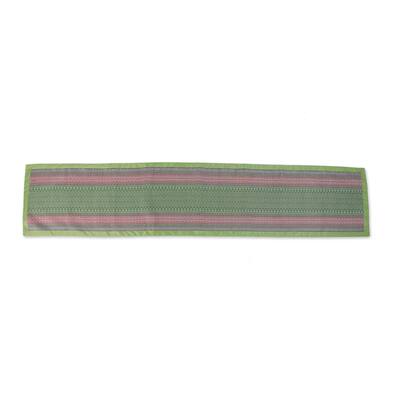 Handmade Cotton blend table runner (Thailand)