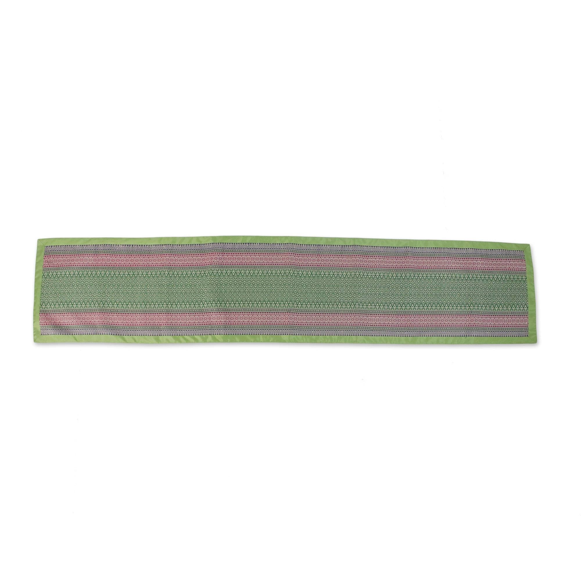 Handmade Cotton blend table runner (Thailand)