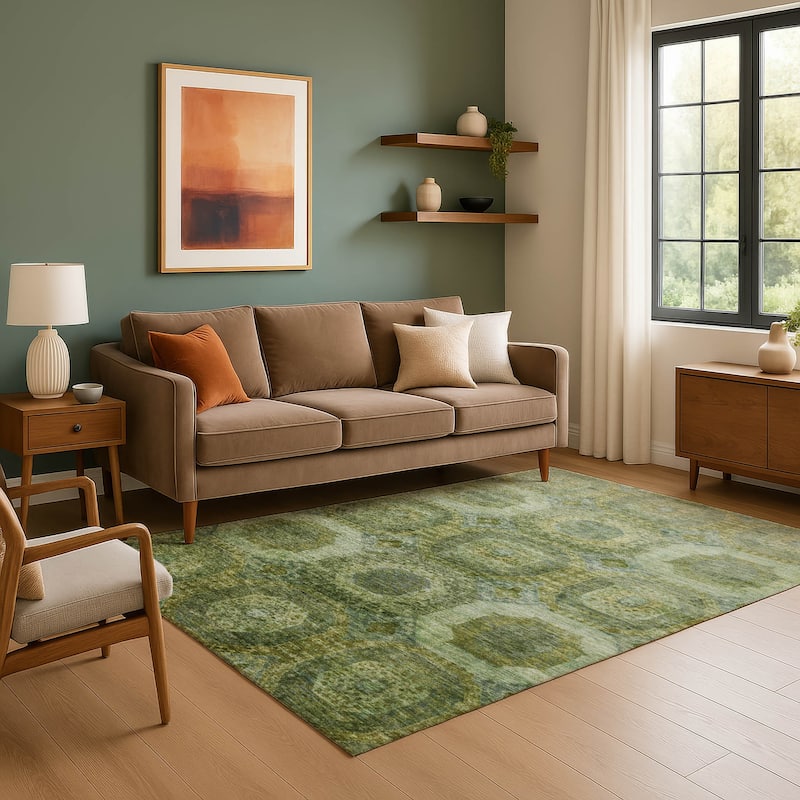 Premium Washable Super Soft Vintage Traditional Mayfield Rug