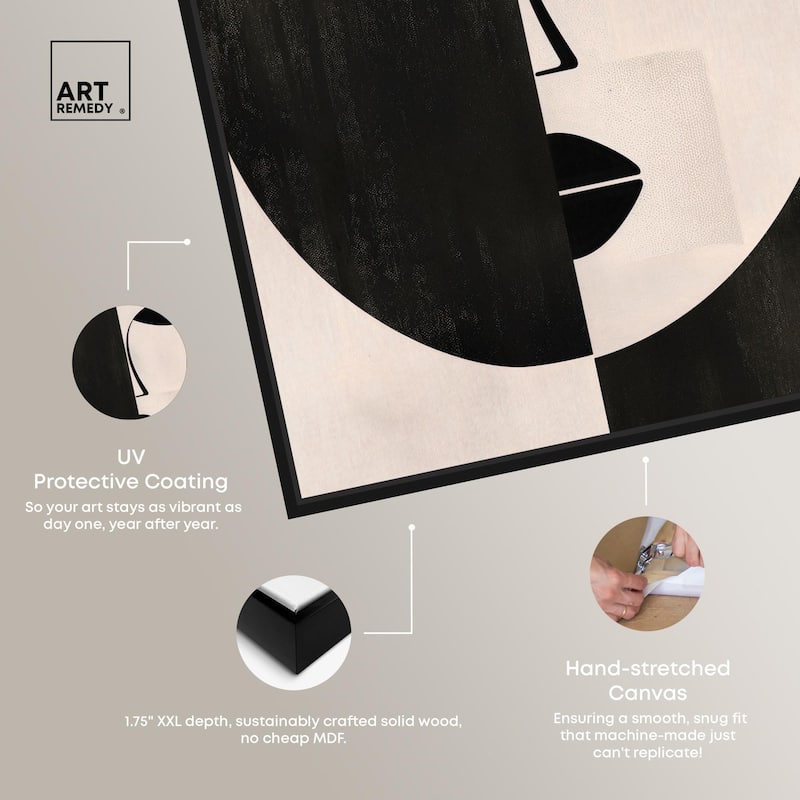 Divided Self II Canvas by Art Remedy