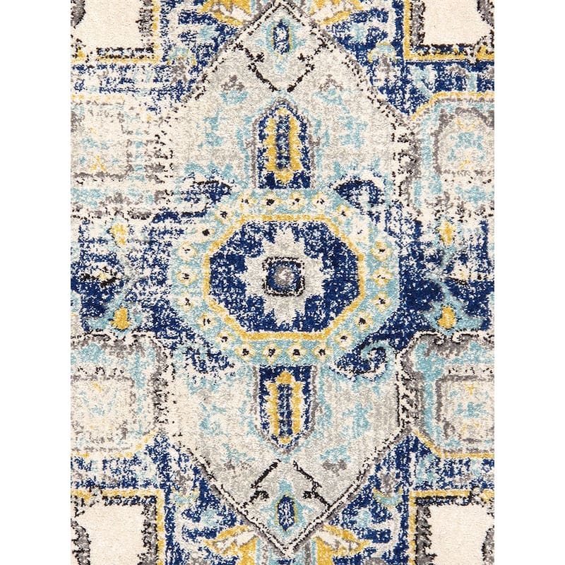 Pasargad Home Turkish Chelsea Design Medallion Area Rug