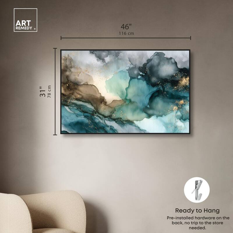 Veiled Inlet Canvas by Art Remedy