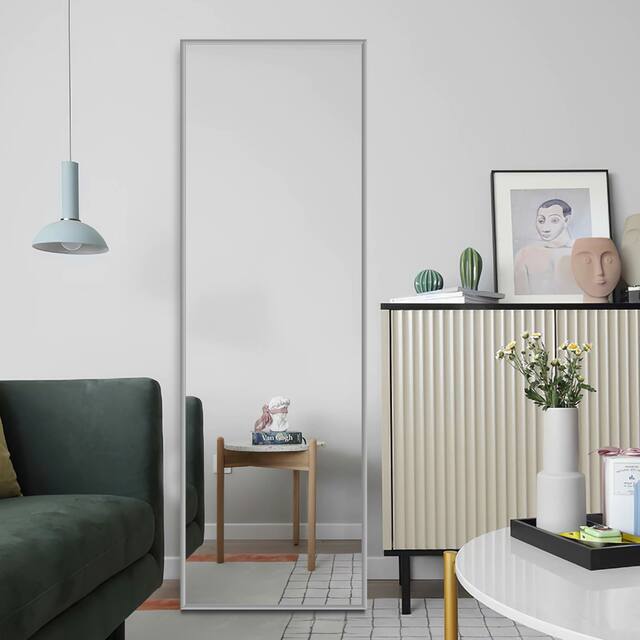 Carson Carrington Paaskynen Aluminum Alloy Full Length Floor Mirror