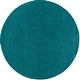 preview thumbnail 38 of 76, Livabliss Mystique Casual Area Rug Teal - Round - 6' x 6'