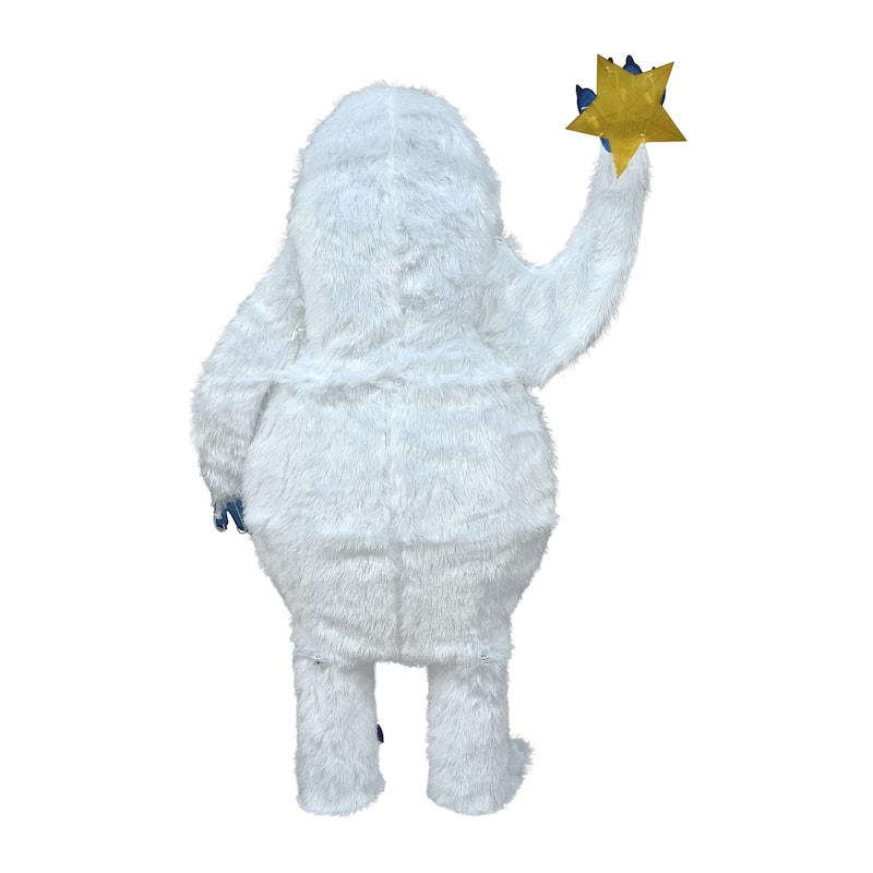 56" Rudolph 3D Pre-lit LED Yard Art Bumble with Star
