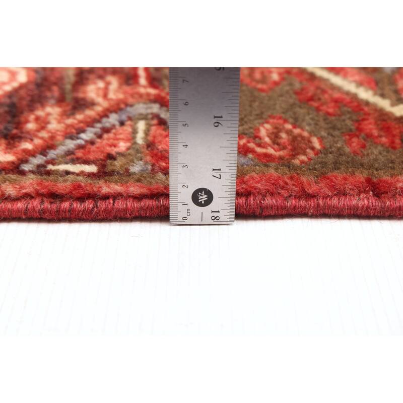 ECARPETGALLERY Hand-knotted Sarabi Red Wool Rug - 10'0 x 13'0