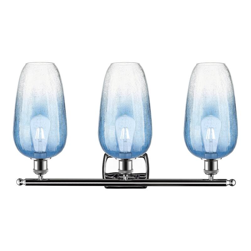 Innovations Lighting Endless Possibilities Ballston - Brookhaven Flute - 3 Light 27" Bath Vanity Light