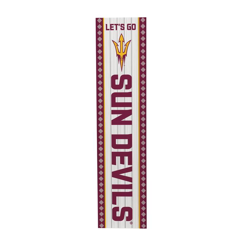 47" Double Sided Seasonal Porch Leaner, Arizona State University - 47" x 11.25"