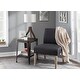 preview thumbnail 8 of 12, Carbon Loft Samira Industrial Wood and Metal End Table