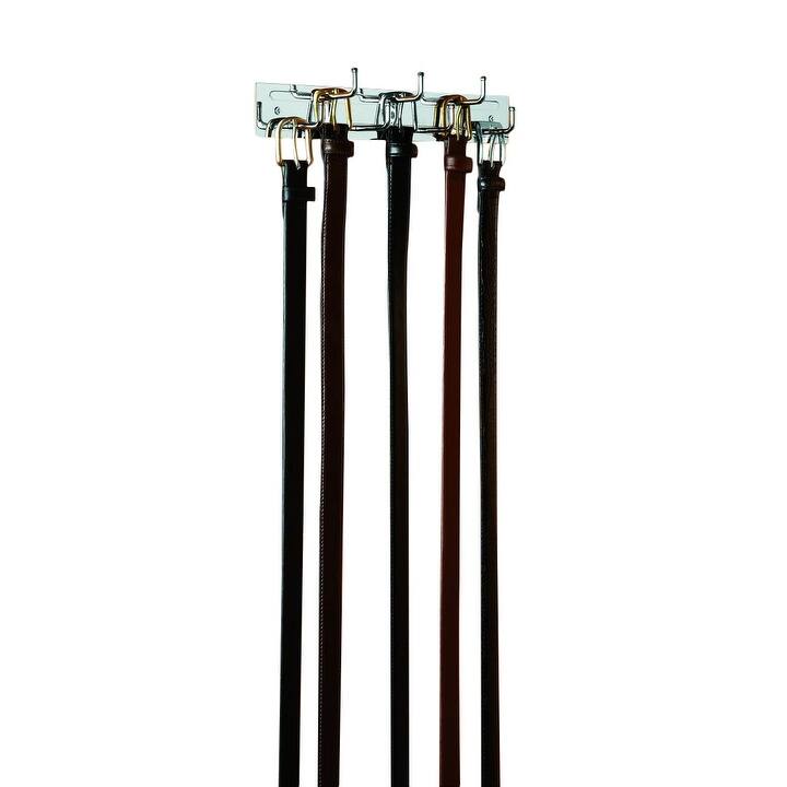 Rev-A-Shelf BRC Series 12 Inch Wall Mount Belt and Tie Rack with 7