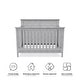 preview thumbnail 12 of 28, Little Seeds Finch 5-in-1 Convertible Crib
