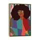 preview thumbnail 7 of 10, iCanvas "Going Places" by Brandie Adams-Piphus Framed Gold - 26x18