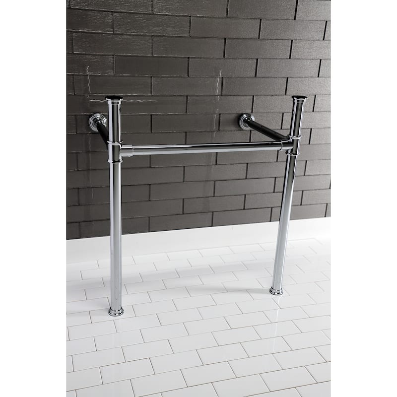 Kingston Brass Fauceture Stainless Steel Console Sink Legs