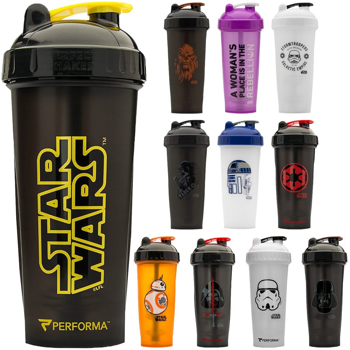 PerfectShaker Performa 28 oz. Star Wars Shaker Cup - perfect gym bottle! -  28 oz.