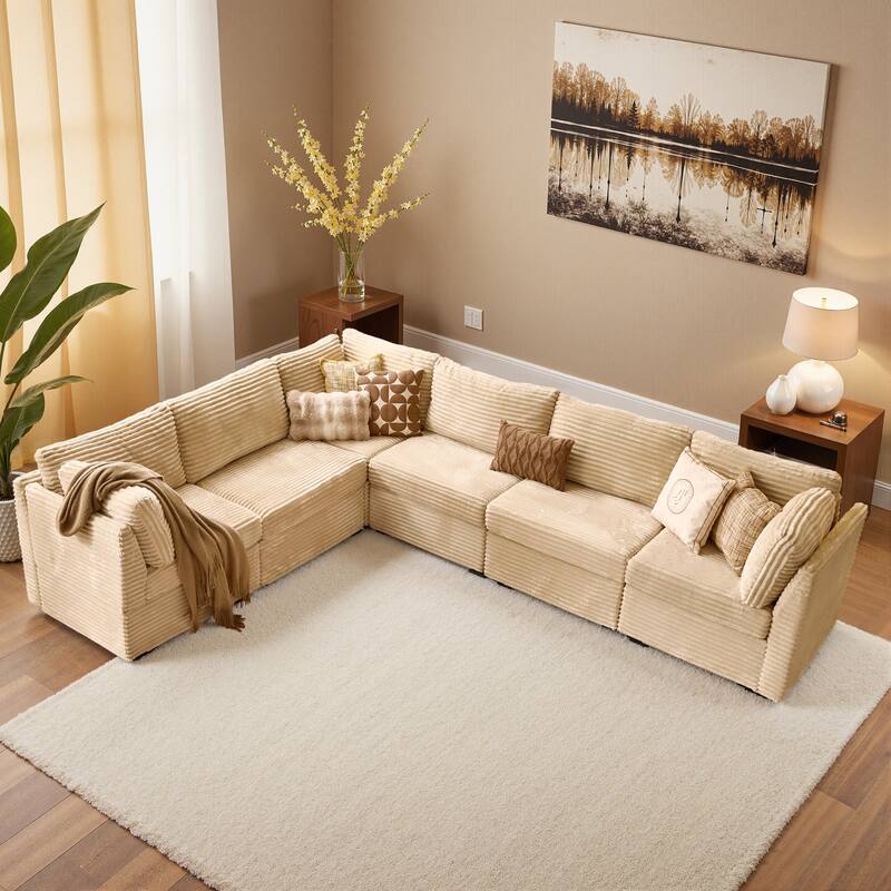 OVIOS Soft-Experience Modular Sofa - PlushBeige