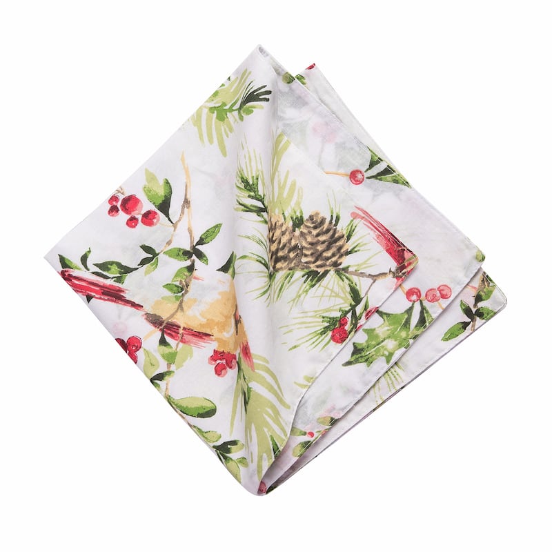 Ruby Cardinal Napkin S/6