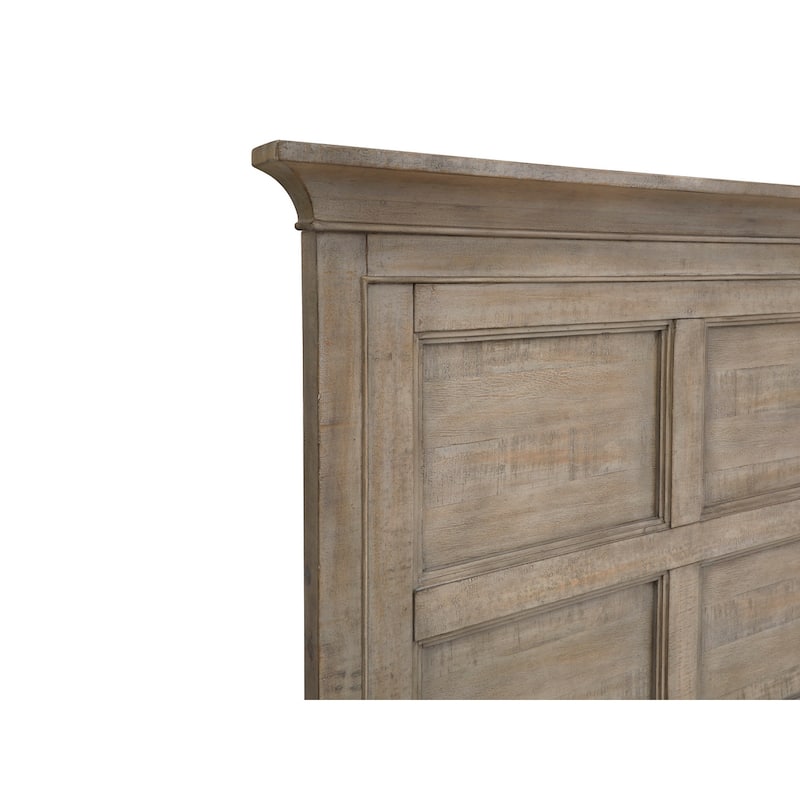 Magnussen Home Paxton Place Dovetail Grey Panel Storage Bed