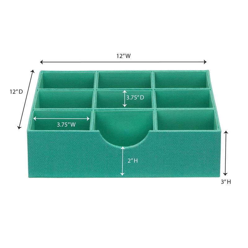Household Essentials 9-Compartment Drawer Organizers
