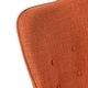 preview thumbnail 69 of 76, Hariata Mid-Century Modern Wingback Fabric Chair/Ottoman Set by Christopher Knight Home