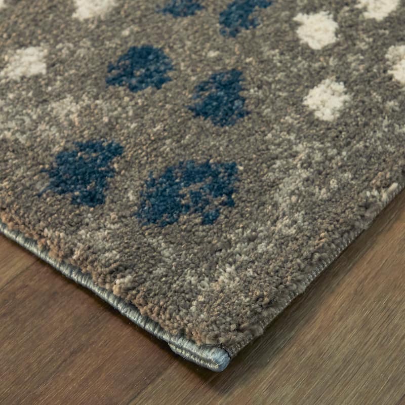 York Coastal Area Rug - 5'3" x 7'