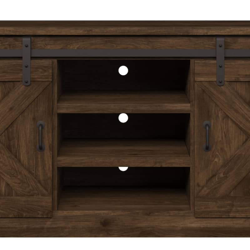 The Gray Barn Sycamore Rise Farmhouse Wood 66-inch TV Console