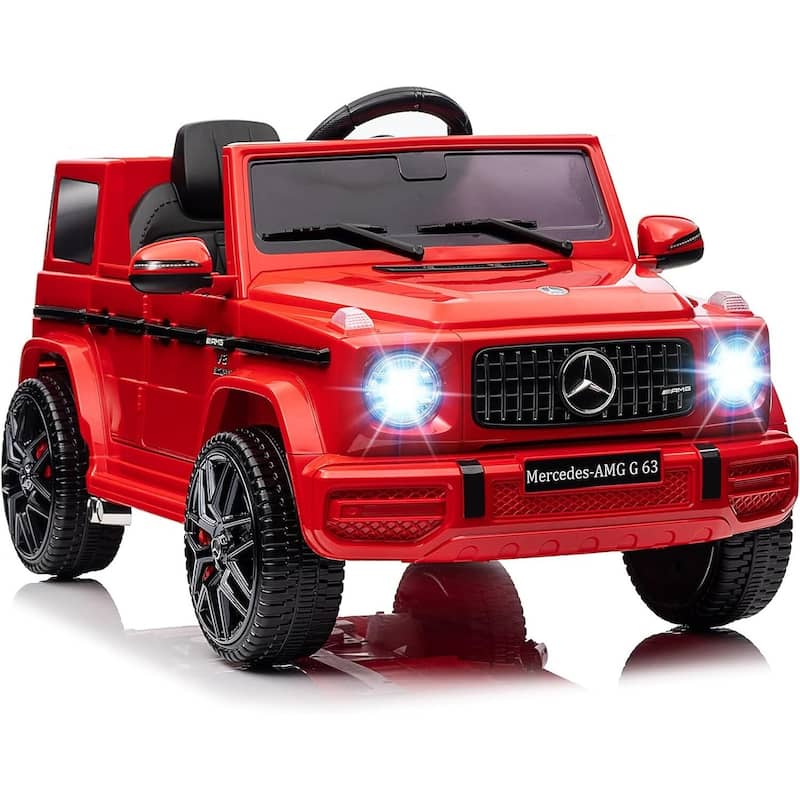 Licensed Mercedes Benz G63 Kids Car - Red