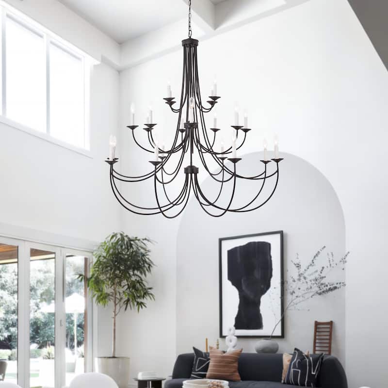Maxax 20 - Light Dimmable Classic / Traditional Chandelier