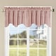 preview thumbnail 6 of 9, Marquesa Dots Embroidery Silk Blended 2 Piece Valance Set - 46" x 19"