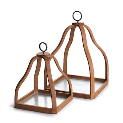 21"Ashlyn Square Nested Cages- Set of 2 - 21 in