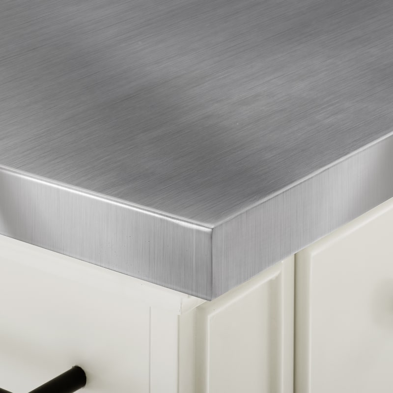 Crosley Julia Stainless Steel Top Kitchen Island - 50 "W x	32 "D x 36 "H