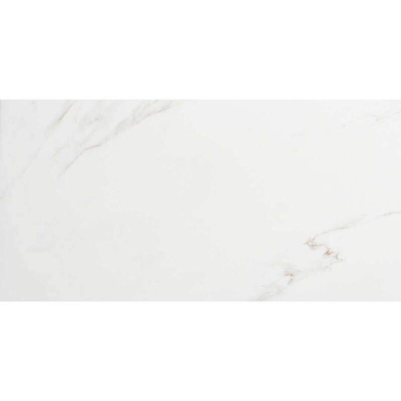 The Tile Life Huntington 24x48 White Porcelain Floor & Wall Tile