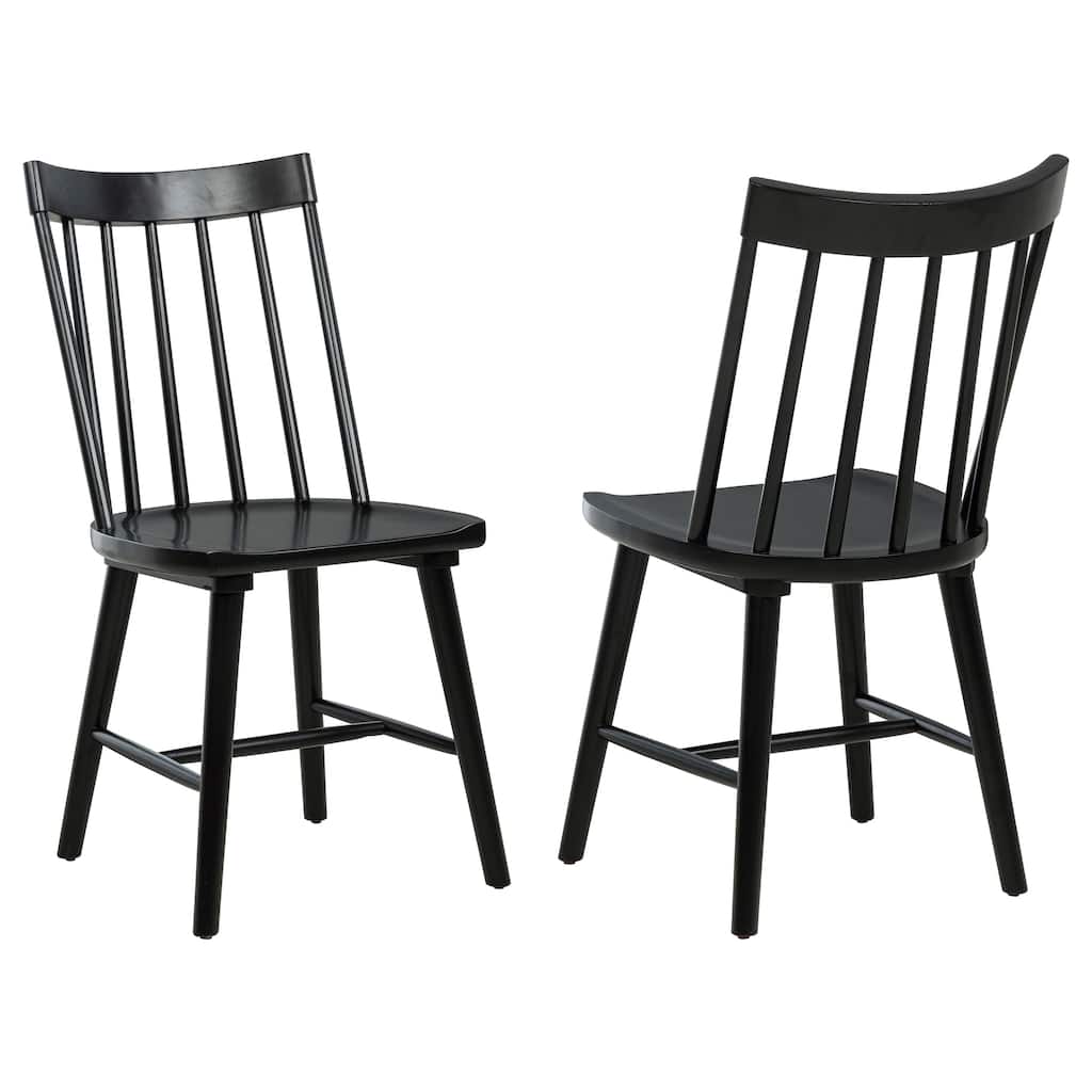 Middleton Solid Wood Dining Side Chair (Set of 2) - 18" x 22" x 37"