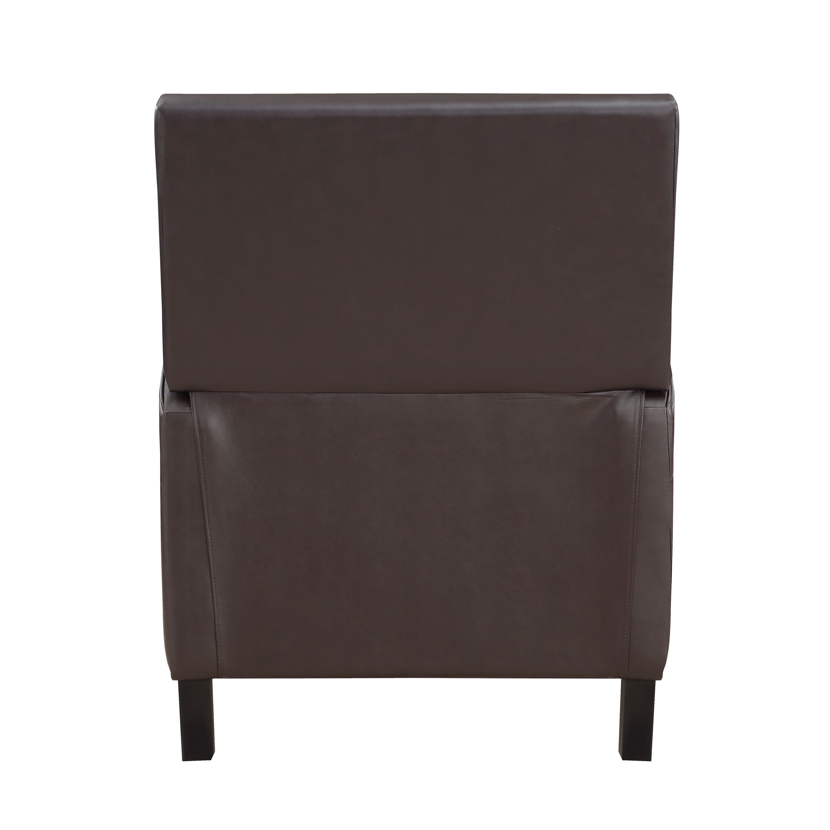 Beckett leather on sale pushback recliner gray