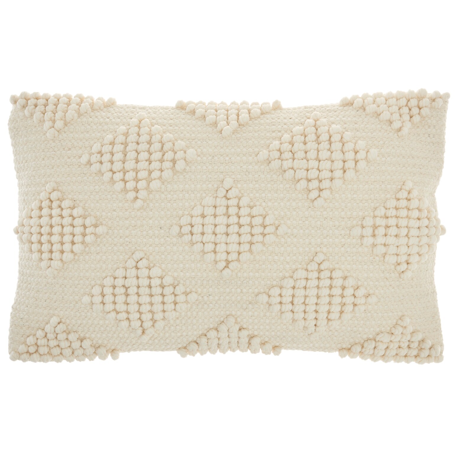 Mina Victory Life Styles Woven Diamonds Textured Indoor