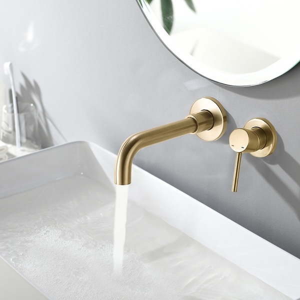 Wall Mount Single Handle Bathroom Sink Faucet Bed Bath Beyond