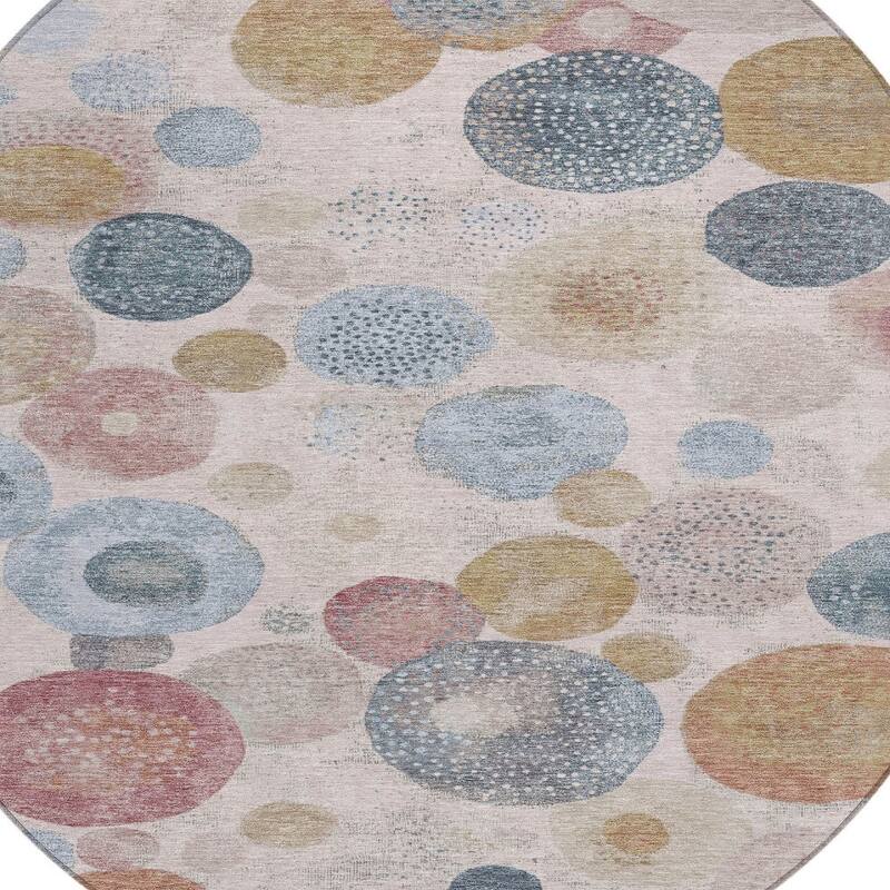 HomeRoots Geometric Transitional Rectangle Outdoor Rug