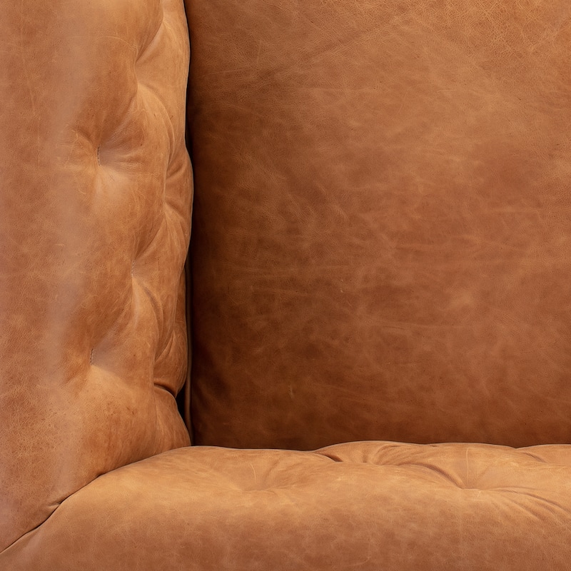 Poly & Bark Essex Lounge Chair (Set of 2) - Genuine Italian Leather