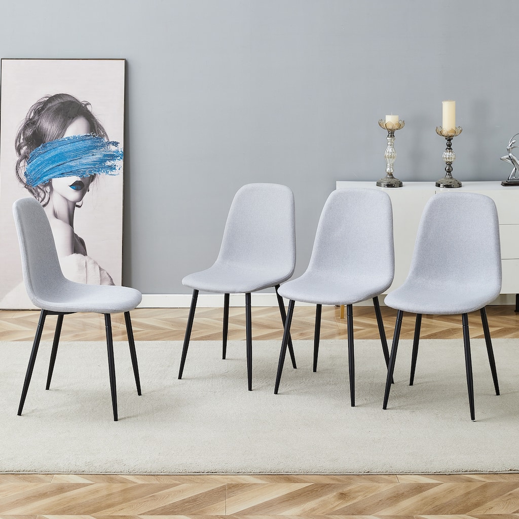 Upholstery Dining Chairs Set of 4