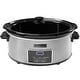 preview thumbnail 11 of 10, Homecookin 6 Quart Programmable Slow Cooker, Kitchen Appliances Grey